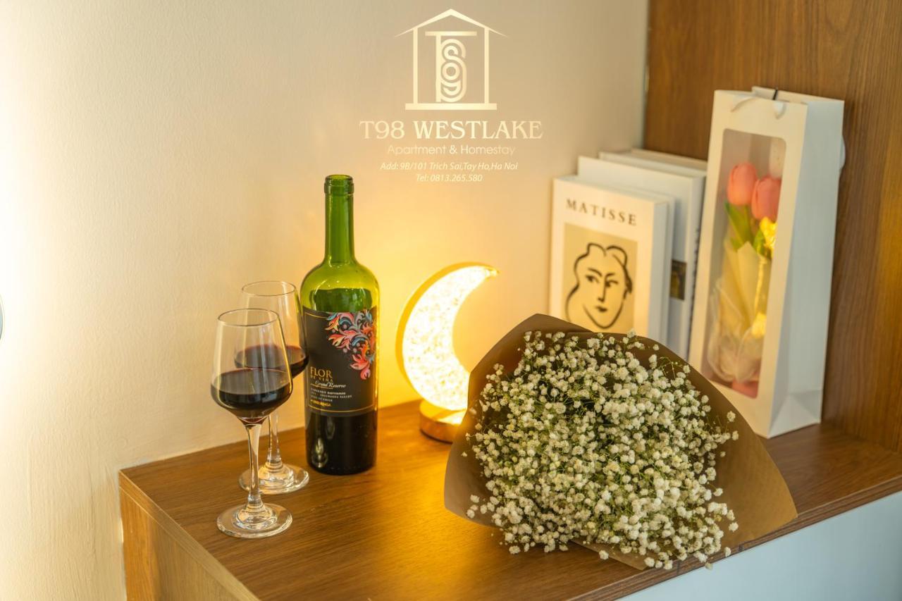 T98 Westlake Trich Sai - Tay Ho Center Lake View Studio ハノイ市 エクステリア 写真