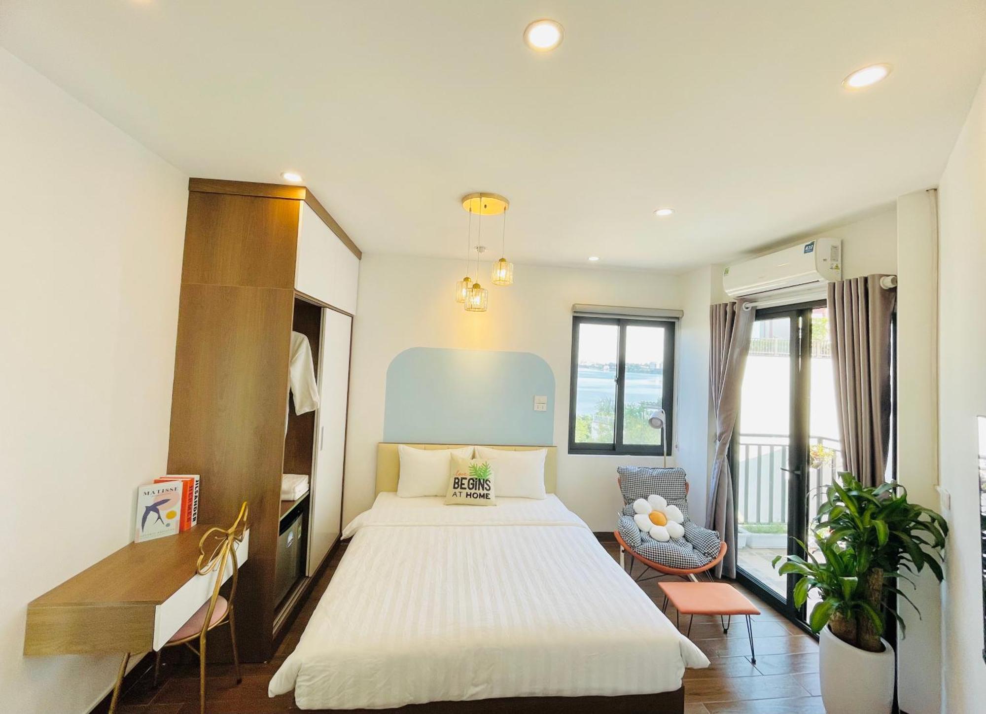 T98 Westlake Trich Sai - Tay Ho Center Lake View Studio ハノイ市 エクステリア 写真